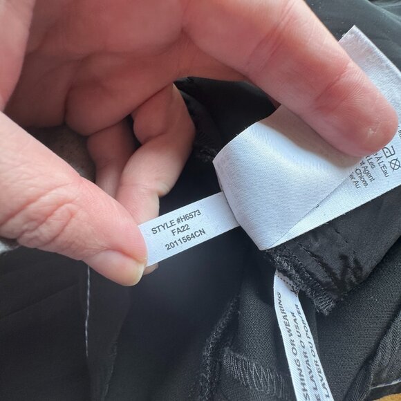 J. Crew Black High-Rise Cameron Pants Size 12 - Picture 6 of 16